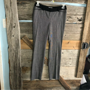 𝅺ricki's Size 6 Black/White Straight Leg Slant Pocket Pants